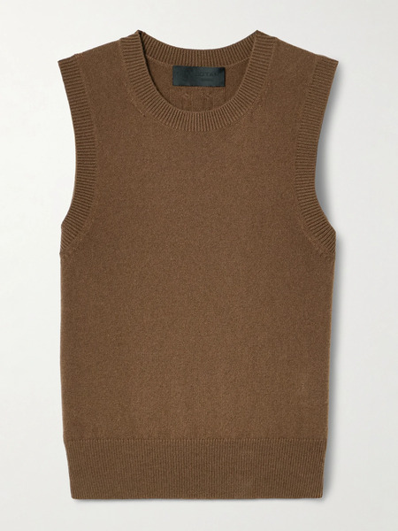  Nili Lotan Nili Lotan - May Cashmere Tank - Brown 