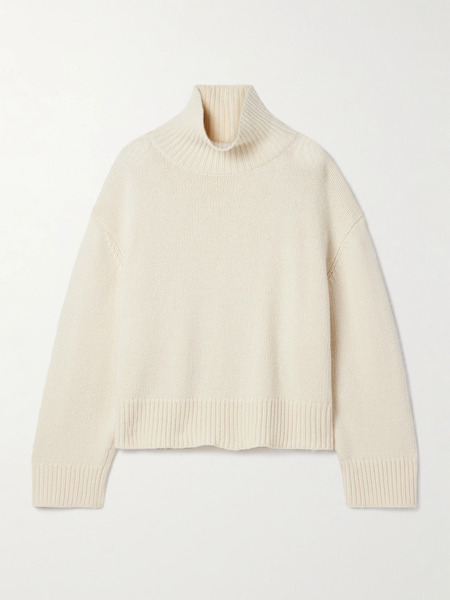  Nili Lotan Nili Lotan - Omaira Wool Turtleneck Sweater - Ivory 