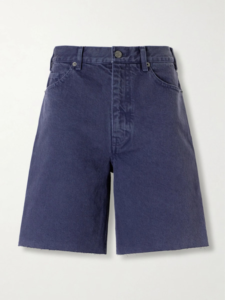  Nili Lotan Nili Lotan - Russel Frayed Denim Shorts - Blue 