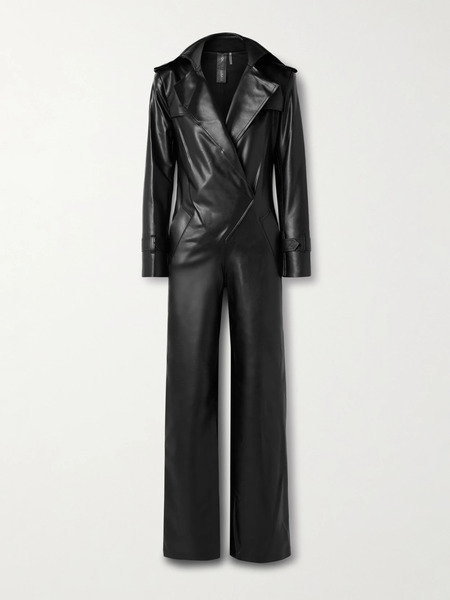  Norma Kamali Norma Kamali - Double-breasted Jumpsuit - Black 