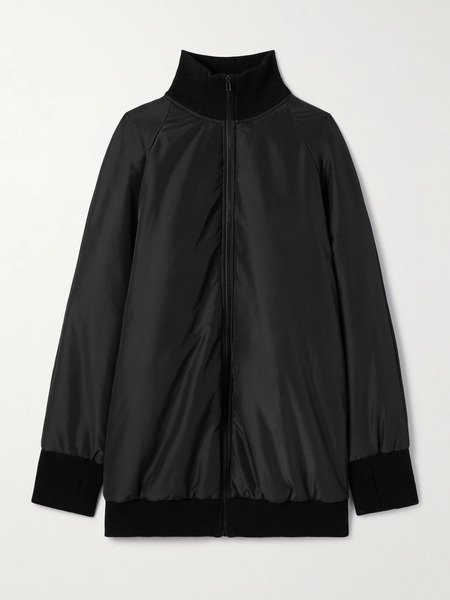  Norma Kamali Norma Kamali - Oversized Padded Shell Bomber Jacket - Black 
