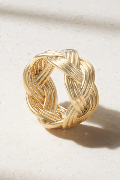 Ole Lynggaard Copenhagen Ole Lynggaard Copenhagen - Braided 18-karat Gold Ring - 53 