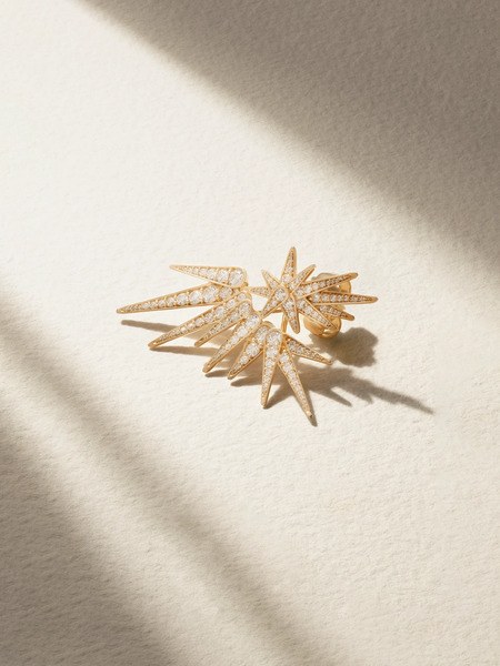  Ole Lynggaard Copenhagen Ole Lynggaard Copenhagen - Funky Shooting Stars 18-karat Gold Diamond Single Earring - R 