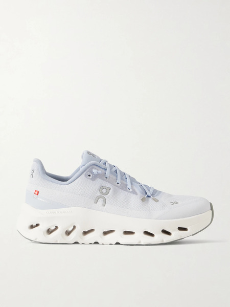  On On - Cloudtilt Stretch Recycled-knit Sneakers - Light Blue 