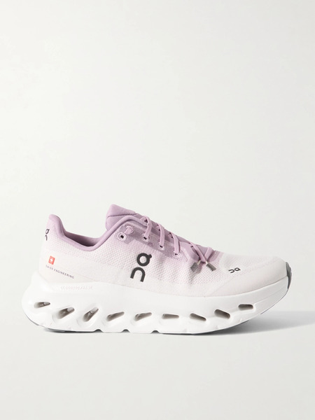  On On - Cloudtilt Stretch Recycled-knit Sneakers - Lilac 