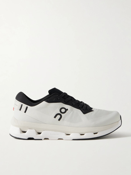  On On - Cloudzone Stretch Recycled-knit Sneakers - White 