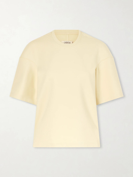  Ossou Ossou - Shale Jersey T-shirt - Yellow 