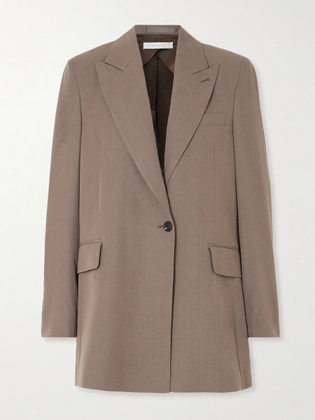  Our Legacy Our Legacy - Manta Tencel™ Lyocell And Wool-blend Blazer - Brown 