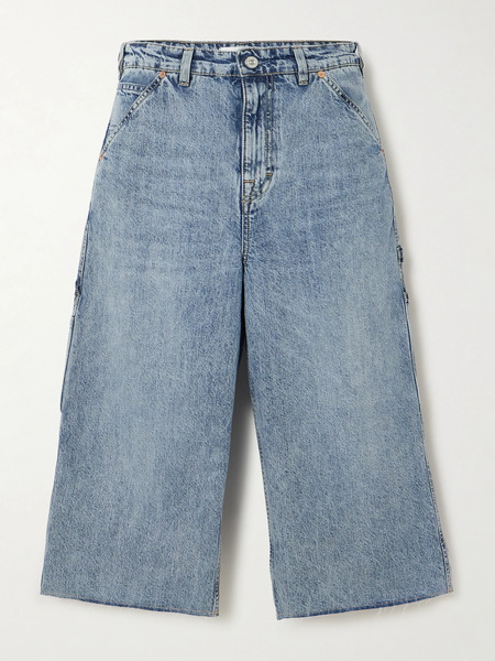  Our Legacy Our Legacy - Trade Frayed Denim Shorts - Blue 