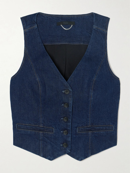  Paige Paige - Antonella Denim Vest - Indigo 