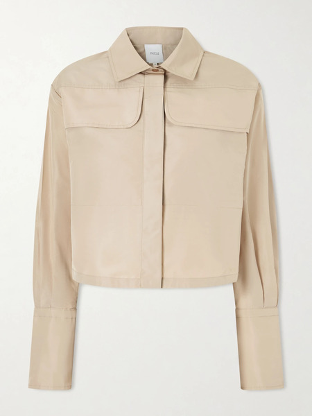  Patou Patou - Cropped Shell Shirt - Sand 