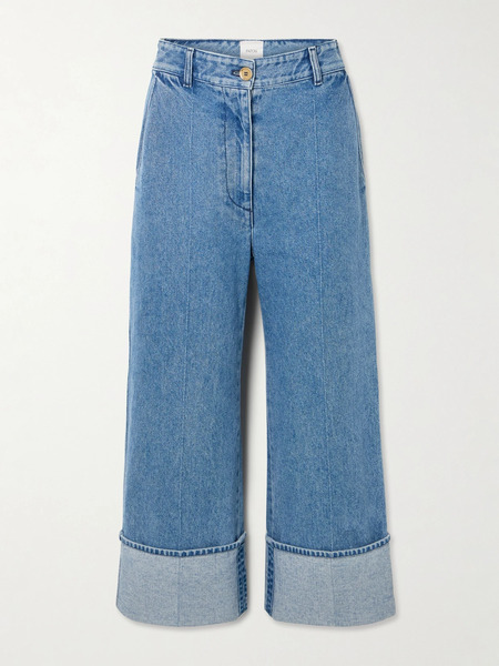  Patou Patou - Iconic High-rise Straight-leg Jeans - Light Blue 