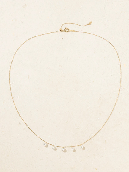  Persée Persée - Danaé 18-karat Gold Diamond Necklace - One Size 
