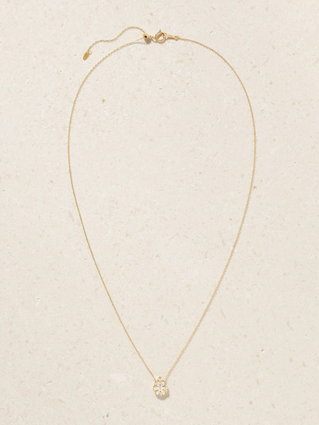  Persée Persée - Floating 18-karat Gold Diamond Necklace - One Size 