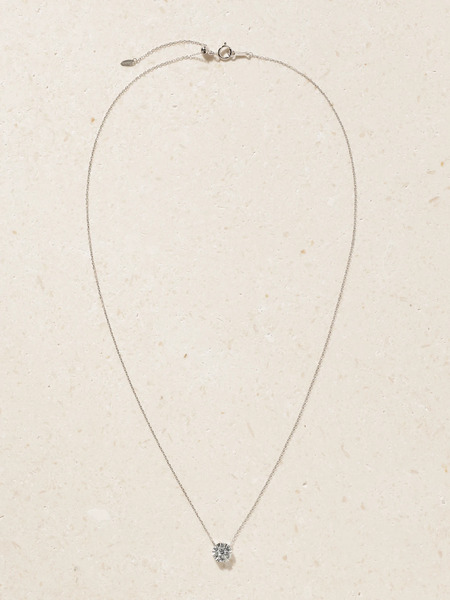  Persée Persée - 18-karat White Gold Diamond Necklace - One Size 