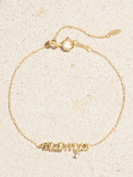  Persée Persée - Mama 18-karat Gold Diamond Bracelet - One Size 
