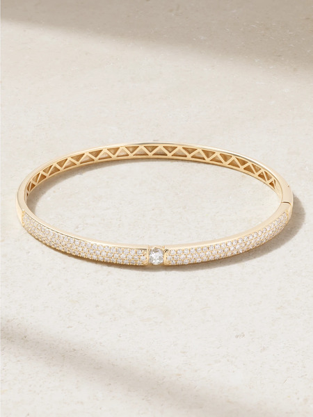  Persée Persée - Zeus 18-karat Gold Diamond Bracelet - Silver 