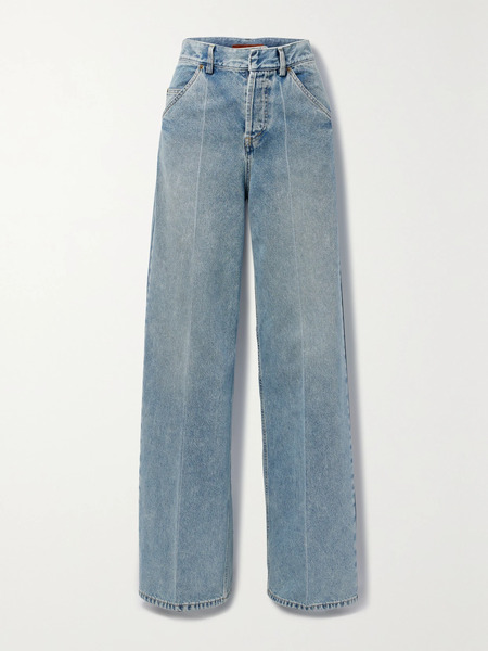  Petar Petrov Petar Petrov - Longest Day Mid-rise Wide-leg Jeans - Blue 