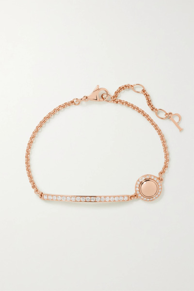  Piaget Piaget - Possession 18-karat Rose Gold Diamond Bracelet - One Size 