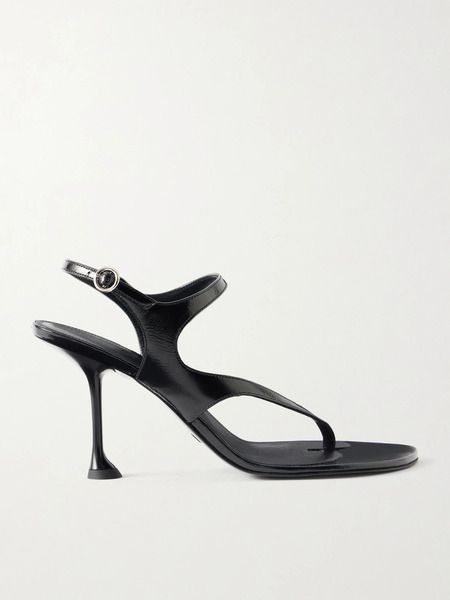  Proenza Schouler Proenza Schouler - Tee Leather Sandals - Black 