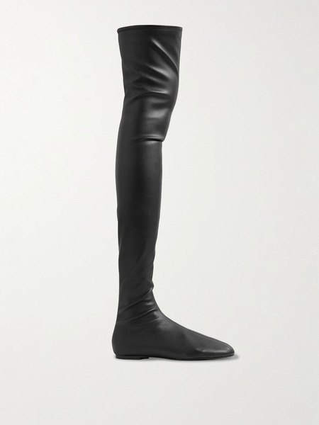  Proenza Schouler Proenza Schouler - Tee Over-the-knee Boots - Black 