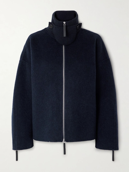  Proenza Schouler White Label Proenza Schouler White Label - Carina Wool-blend Jacket - Navy 