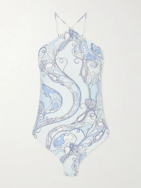  Pucci Pucci - Printed Swimsuit - Blue 