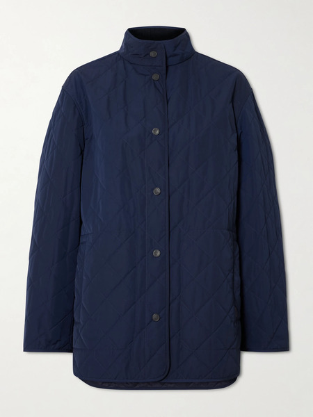  Purdey Purdey - Quilted Shell Jacket - Navy 