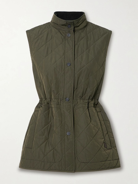  Purdey Purdey - Quilted Shell Vest - Dark Green 
