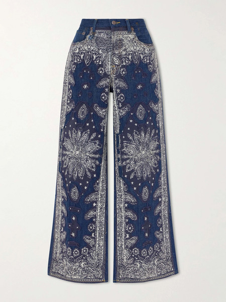  R13 R13 - D'arcy Flared Jeans - Dark Denim 