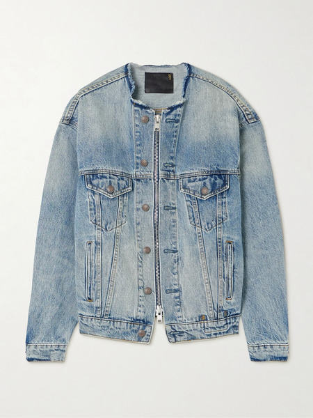  R13 R13 - Distressed Denim Jacket - Light Denim 