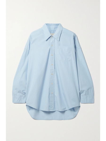  R13 R13 - Oversized Striped Washed-cotton Oxford Shirt - Blue 