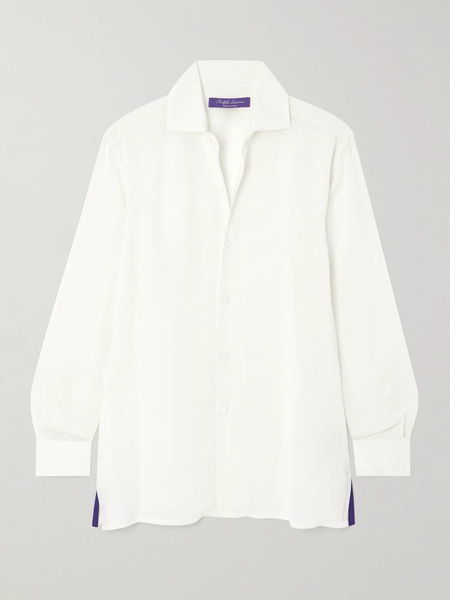  Ralph Lauren Collection Ralph Lauren Collection - Capri Voile Shirt - Cream 
