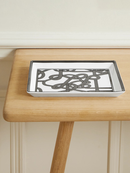  Ralph Lauren Home Ralph Lauren Home - Berken Porcelain Tray - White 