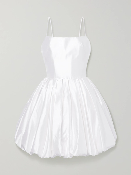  Rasario Rasario - Silk-satin Mini Dress - White 