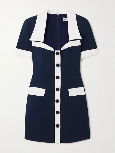  Rebecca Vallance Rebecca Vallance - Ula Crepe Mini Dress - Navy 