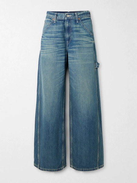  Re/done Re/done - Painter Mid-rise Jeans - Mid Denim 