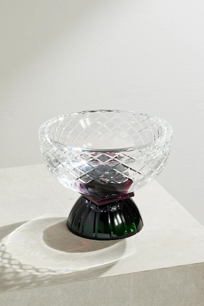  Reflections Copenhagen Reflections Copenhagen - Jackie Crystal Bowl - Green 