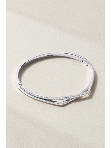  Repossi Repossi - Antifer 18-karat White Gold Diamond Bracelet - M 