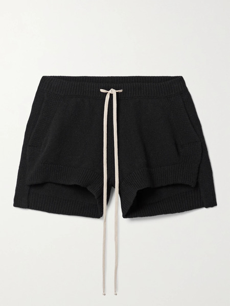  Rick Owens Rick Owens - Cashmere-blend Shorts - Black 