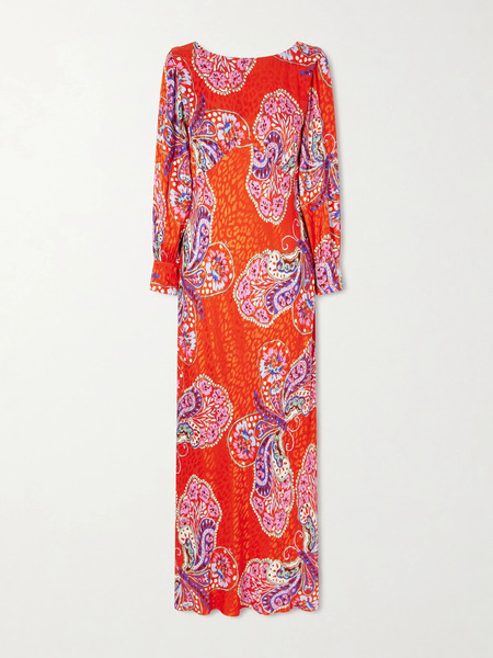  Rixo Rixo - Marni Maxi Dress - Red 