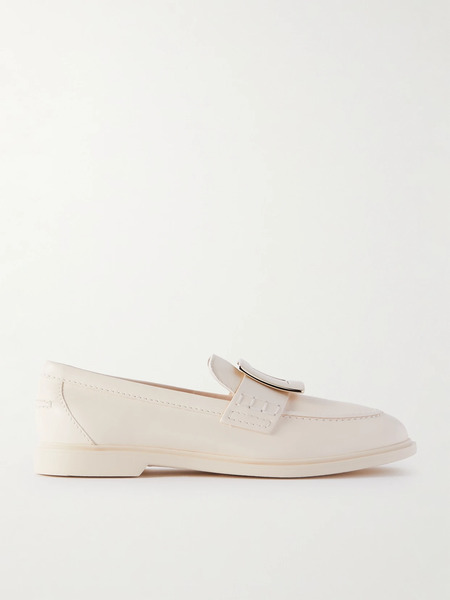  Roger Vivier Roger Vivier - Summer Leather Loafers - White 