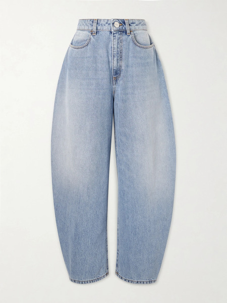  Róhe Róhe - High-rise Barrel-leg Jeans - Blue 