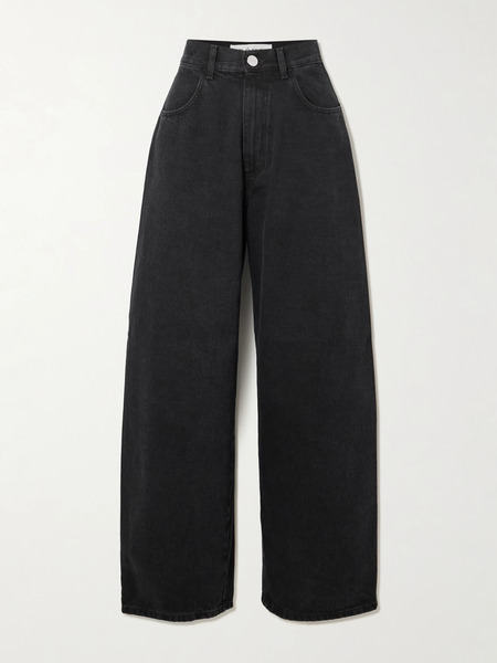  Róhe Róhe - High-rise Wide-leg Jeans - Black 