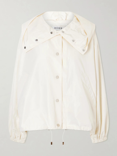  Róhe Róhe - Hooded Taffeta Jacket - Off-white 