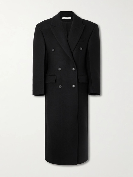  Róhe Róhe - Hourglass Double-breasted Wool Coat - Black 