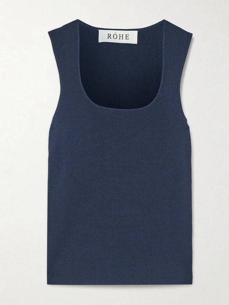  Róhe Róhe - Knitted Tank - Navy 