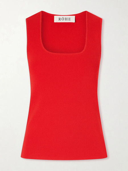  Róhe Róhe - Knitted Tank - Red 