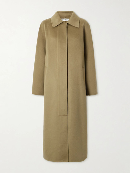  Róhe Róhe - Leandra Wool And Cashmere-blend Coat - Camel 