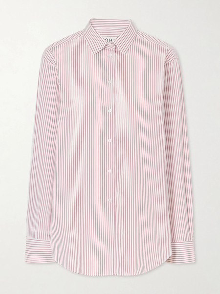  Róhe Róhe - Striped Cotton-poplin Shirt - Multi 